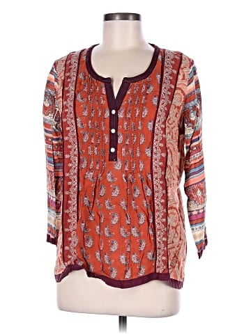 Lucky Brand 3/4 Sleeve Blouse (view 1)
