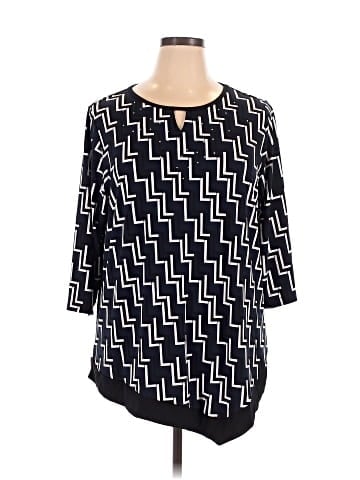 Cj Banks 3/4 Sleeve Blouse (view 1)