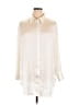 H&M 100% Polyester Ivory 3/4 Sleeve Blouse Size XL - photo 1