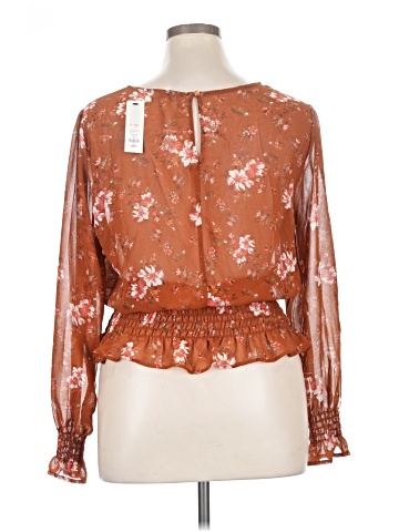 Lily White 3/4 Sleeve Blouse (view 2)