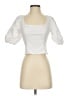 STAUD 100% Cotton White Short Sleeve Top Size 2 - photo 1