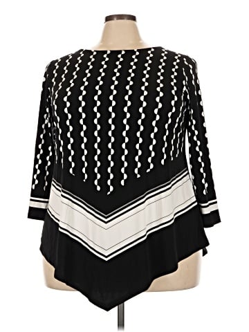 Alfani 3/4 Sleeve Blouse (view 1)