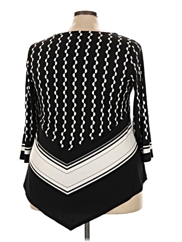Alfani 3/4 Sleeve Blouse (view 2)