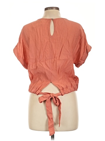Lily White Short Sleeve Blouse (view 2)