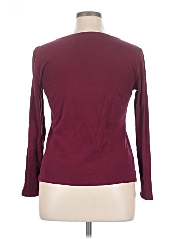 Liz Claiborne 3/4 Sleeve T-Shirt (view 2)