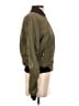 LA Hearts 100% Polyester Solid Green Jacket Size S - photo 4