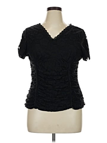 Harve Benard Short Sleeve Blouse (view 1)