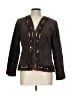Laura Ashley 100% Leather Brown Jacket Size L - photo 1