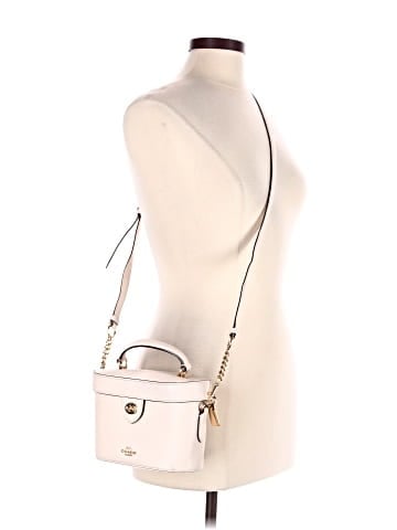Coach Factory Leather Satchel (view 2)
