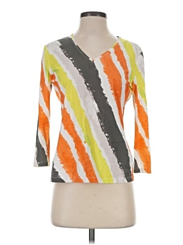 Lafayette 148 New York 3/4 Sleeve T-Shirt (view 1)