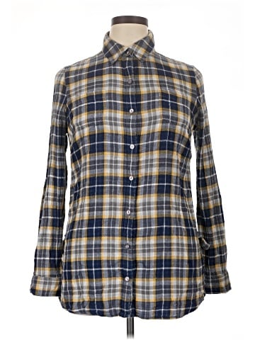 Aeropostale Long Sleeve Button-Down Shirt (view 1)