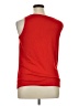 August Silk Red Sleeveless T-Shirt Size XL - photo 2