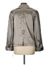 Nine West Metallic Gray Jacket Size 10 - photo 2