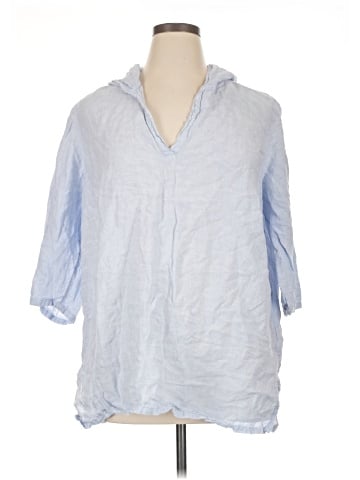 Tahari 3/4 Sleeve Button-Down Shirt (view 1)