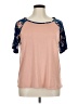 Doublju Pink Short Sleeve Top Size XL - photo 1
