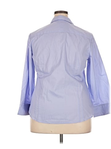 Foxcroft 3/4 Sleeve Button-Down Shirt (view 2)