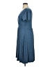 L.L.Bean Polka Dots Blue Casual Dress Size XL (petite) - photo 5
