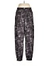 Athleta Print Gray Casual Pants Size 12 (tall) - photo 1