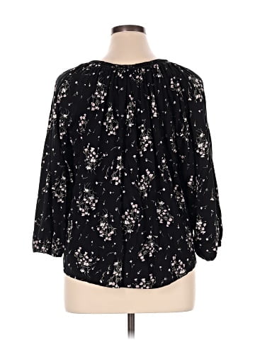 Chaps 3/4 Sleeve Blouse (view 2)
