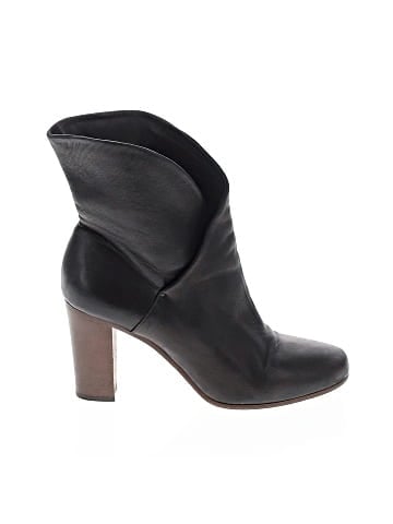 Céline Leather Heritage Ankle Boots (view 1)