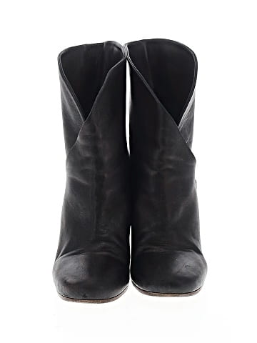 Céline Leather Heritage Ankle Boots (view 2)