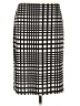 NYCC Houndstooth Black Formal Skirt Size L - photo 1