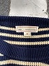 Gap 100% Cotton Stripes Blue Turtleneck Sweater Size XL - photo 7