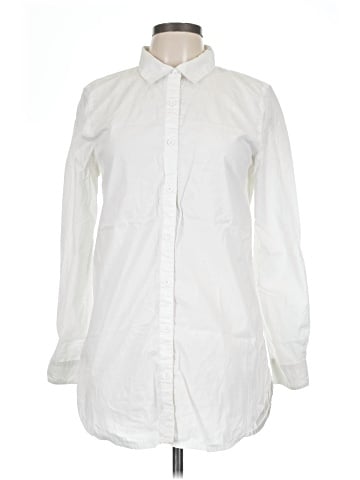 Garnet Hill Long Sleeve Button-Down Shirt (view 1)