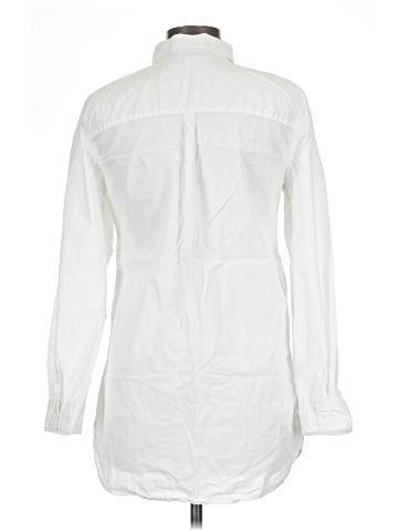 Garnet Hill Long Sleeve Button-Down Shirt (view 2)
