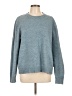 French Connection Solid Blue Pullover Sweater Size L - photo 1
