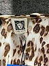 Anne Klein Animal Print Brown Short Sleeve Blouse Size XL - photo 7