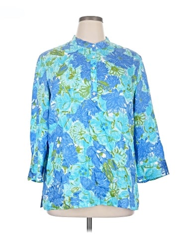 Talbots 3/4 Sleeve Blouse (view 1)
