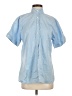R.J. Classics Blue Short Sleeve Button-Down Shirt Size 4 - photo 1