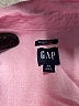 Gap 100% Linen Pink Long Sleeve Button-Down Shirt Size XL (tall) - photo 7