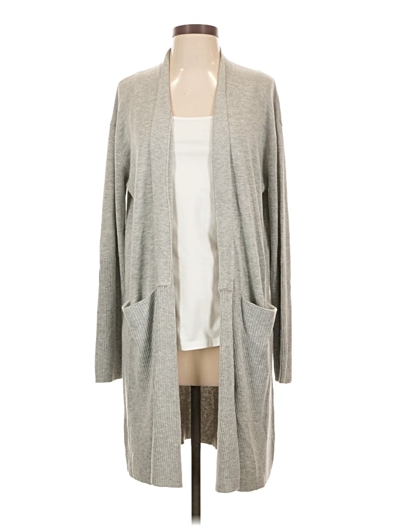 Pre-owned Splendid Cardigan Sweater In Gray