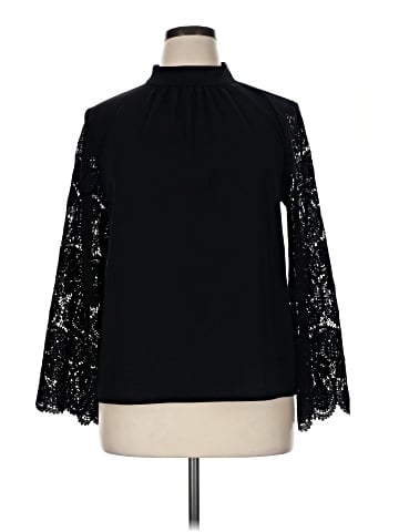 Ann Taylor Long Sleeve Blouse (view 1)
