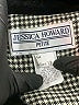 Jessica Howard 100% Cotton Houndstooth Gray Jacket Size 12 Petite - photo 6
