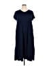 Max Studio Blue Casual Dress Size 1X - photo 1