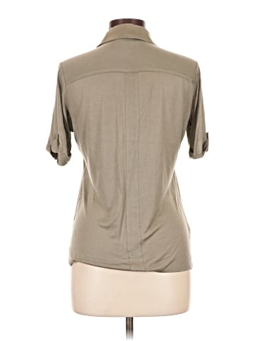 Stefanel Short Sleeve Silk Top (view 2)