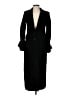 SØSKEN 100% Polyester Black Coat Size M (estimated) - photo 1