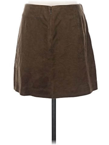 Vince. Leather Skirt (view 2)