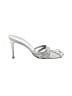 Gunmetal Silver Sandals Size 7 - photo 1