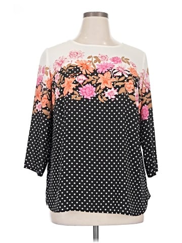 Talbots 3/4 Sleeve Blouse (view 1)
