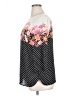Talbots 100% Polyester Black 3/4 Sleeve Blouse Size 0X - photo 5