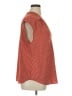 Max Studio Stripes Red Sleeveless Blouse Size XL - photo 4