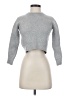 Aqua 100% Cashmere Gray Cashmere Pullover Sweater Size S - photo 1