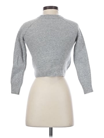 Aqua Cashmere Pullover Sweater (view 2)