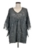 Oddi Gray 3/4 Sleeve Blouse Size M - photo 1
