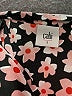 CAbi 100% Polyester Floral Pink Short Sleeve Blouse Size S - photo 7