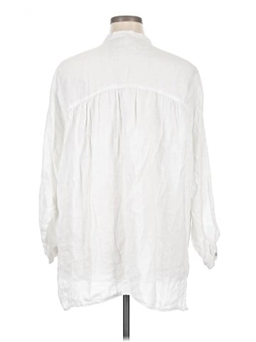 Eileen Fisher 3/4 Sleeve Button-Down Shirt (view 2)